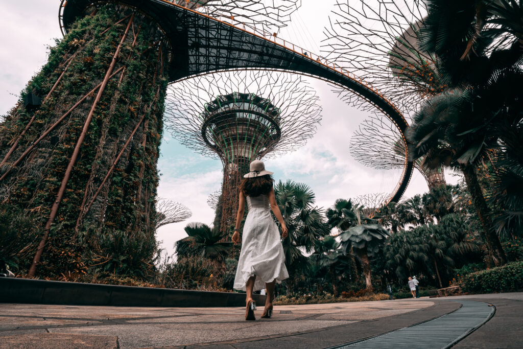 Instagram spot for gardens by the bay