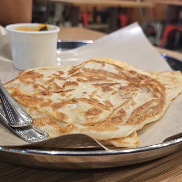 Egg Prata in Chinatown