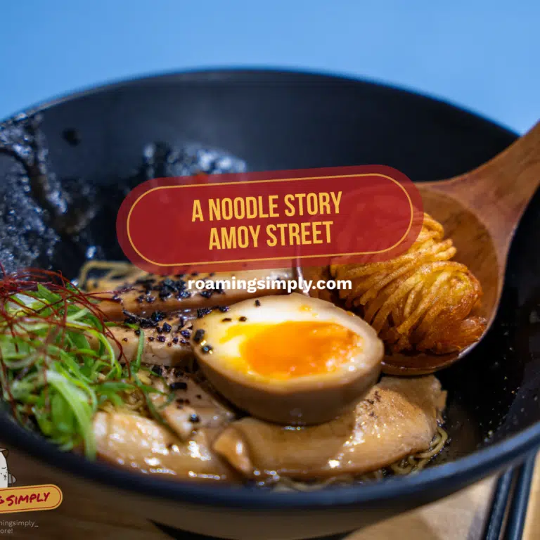 Discover A Noodle Story Amoy Street’s Michelin-Worthy Secrets