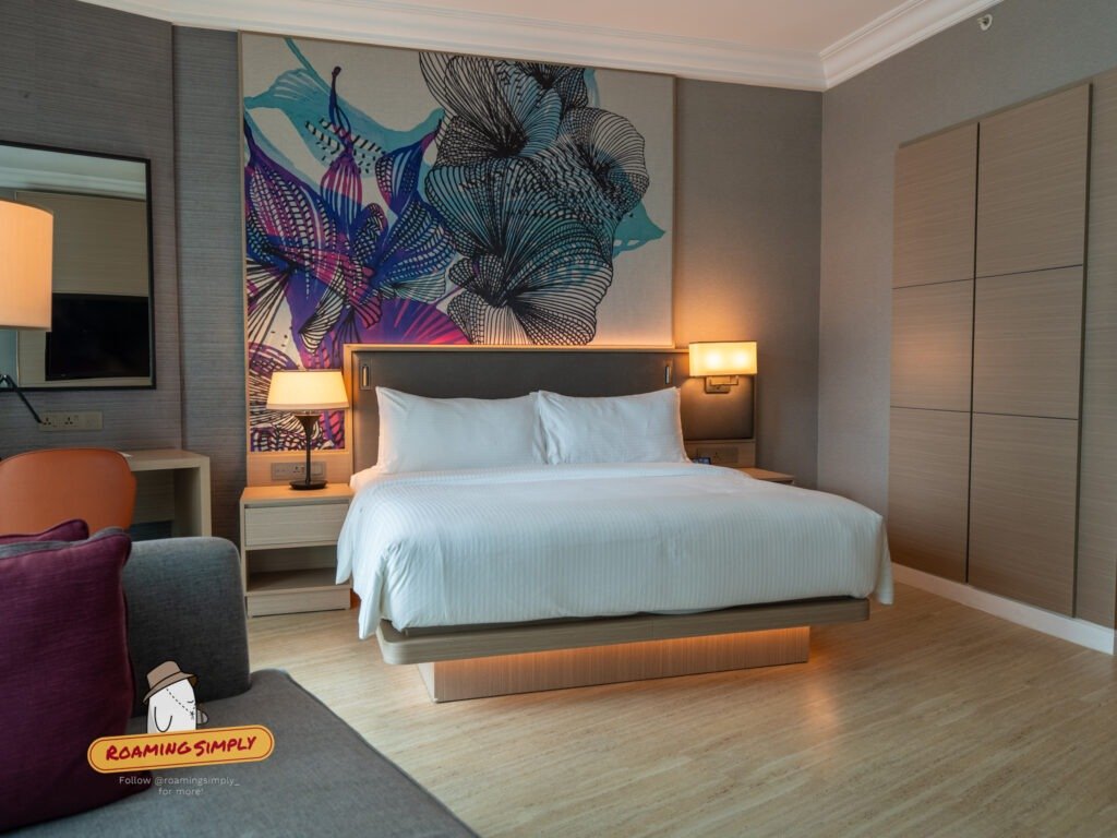 Hotel room in Singapore